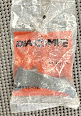 Bchdogk-1pc Dia-compe Nos Vintage Old-school Bmx Sharktooth Brake Guard Rare 1980s Bike 80s