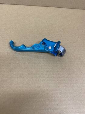 Gt04905 Dia-compe 2 Finger Left Side Blue Brake Lever Vintage Bmx