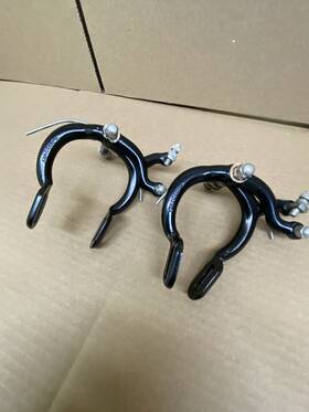 Gt04994 Dia-compe 890 Black Old Nice Brake Set Vintage Bmx