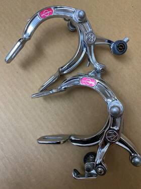 Gt4182 Dia-compe 1983 Mx 1000 Rear And 900 Front Vintage Bmx Brake Set