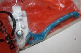 Tk6fbw Dia-compe Tech 6 Bmx Locking Brake Lever Left Vintage New In Bag 80s Maui Blue