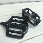 Lu-313 Diamonback Diamondback Stamped Black Platform Pedals Shaft Old School Bmx