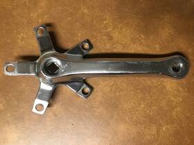 4-170 Dotek Fg Pro4 165 R Drive Side Crank Arm Aluminum Racing Bike Mini Bmx Old-mid