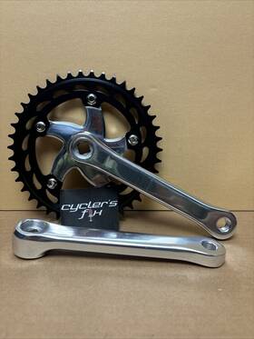 Dk1-165 Dotek Nos 90 S 165mm Square Taper Bmx Alloy Crank Set 43t For Gt Power Series Se
