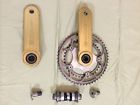 172.5 Dura-ace Bcd Powercranks Crankset 172.5mm 39 Bracket 53 Bottom 130 7700