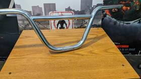 1997ish Dyno Mx41 Retro Gt Bmx Handlebars Chrome Cromo Sonic Oem 28x8