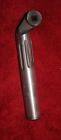 E-84 Vintage Sr Fluted Silver Black Seat Post Rare Japan