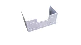 5304464259 Electrolux Cabinet Outer Casing White New Oem