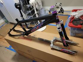 Av8er Elf Bmx Frame And Forks