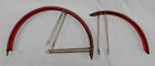 Fdr244 Fenders Bicycle 1960 Bike Men Vintage " Higgins .. Red 26