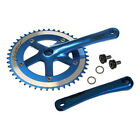 Fi-e46e2 Lasco Track Fixie Crank Crankset Blue 610696766854