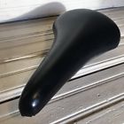 Fuji Leather Saddle Old School Bmx Feather Pro Ta Black