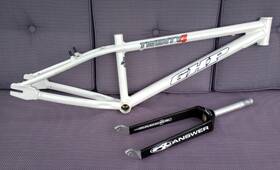 Twenty4 Ghp & Answer 2007 Pro Cruiser Bmx Racing Frame 24 Fork Carbon Used Old School
