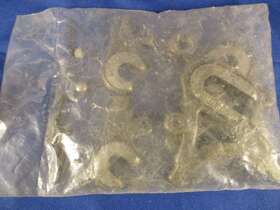 Gipiemme 1800-cc Nos Dropout Set F And R With Eyelets Adjuster Screws Springs Sealed Bag