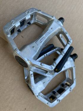 Gt04331 Gt Bicycles Racing 1/2 Inch Platform Pedals Nice Vintage Bmx