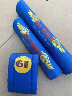 Gt04334 Gt Bicycles Original Pad Set Very Nice Vintage Bmx