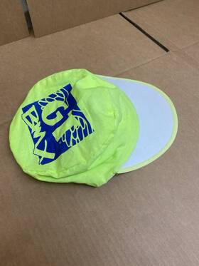 Gt04809 Gt Bicycles Painters Hat Nos Fluorescent Vintage Bmx Freestyle