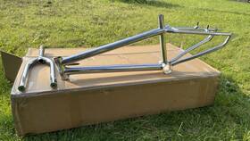 Yc98g00558 Gt Bicycles 1998 Mach One Bmx Frame Set 20 Inch 4130 Chromoly And Forks