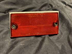 Gulco-12 Gulco Sae-a-69 Muscle Bike Sissy Bar Mount Reflector Sears Huffy Banana Seat