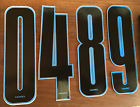 Haro Old School Bmx Stadium Numbers Blue Or Yellow New