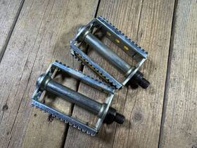 Ht-822 Hti Old School Bmx Mx Rat Trap Pedals 1/2 Inch Threads Ratrap Nos Oldschool