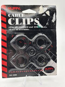 Huffy 91420 Bicycle Cable Clips Bikeway #91420 Fits All Standard And Atb Bicycles