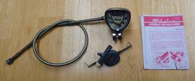Huret 824934 Vintage Bicycle Speedometer With 26 Inch Shifter Cable And Schwinn Paper