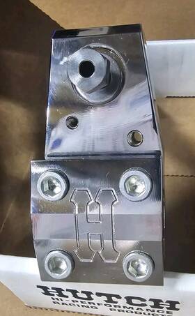 7581 Hutch Vintage Bmx Trickstar Freestyle Stem Neck Og Chrome Western H Jdb