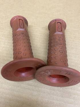 Gt04755 Hutch Original Vintage Bmx Grips Red Cycling