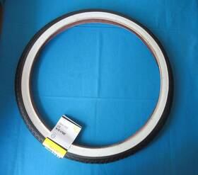 47-419 Kenda 590844 Retro Schwinn 20 Inch X1-3/4 White Wall Tire S-7 Rim -1 Only -new -blemish
