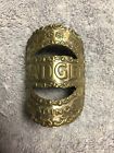 Keyser Fry Vintage Prewar Reading Badger Brass Headbadge Original