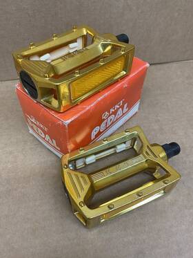 Kkt Gt05166 Amx 9/16 Extremely Nice Pedals Vintage Bmx Cycling