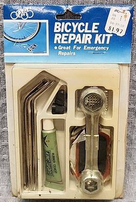 Kmart 049696219594 Vintage 1990 S Bicycle Repair Kit For Emergency Repairs