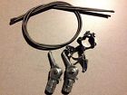 L-600 Shimano Vintage Dura Ace Fingertip Barcons Bar End Shifters Housing Stops