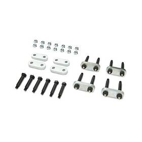 162324 Lippert Heavy Duty Tandem Rv Axle Attaching Parts Kit -