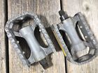 Lu-473 Wellgo Old School Bmx Pedals Mx Freestyle Round Taiwan Nos