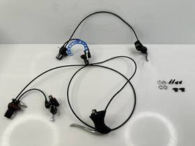 Hs77 Magura Rare Vintage 1996 Road Hydraulic Rim Brakes Set Black Germany