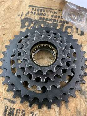 14-34t Maillard Vintage 5 Speed Freewheel 70s Road I22 Rare English