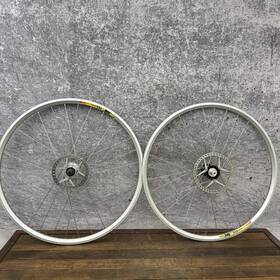 Mavic Fh-r080a X223 26in Wheel Set Disc Adapter Shimano Silent Clutch 32h 135
