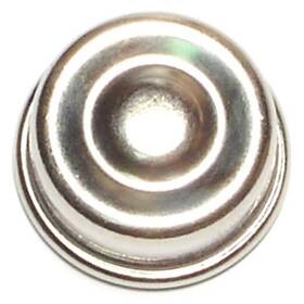 Midwest Fastener Corp Pshnl-154-5 014973137380 Hub Cap Push Nut 1/2 Chrome Piece-5