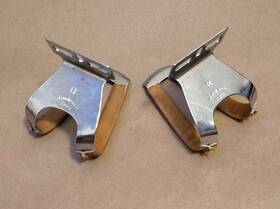 Mks 560369003525 Lw Japan Lfteroica Steel Toe Clip With Brown Leather Medium Nos