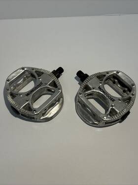 Mongoose 035011454665 Vtg 1998 Old School Bmx Bike Bicycle Pedals 1/2 Inch Threads Alloy