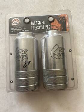 45462 Mongoose Bmx Original Bicycle Pegs Oversized Freestyle