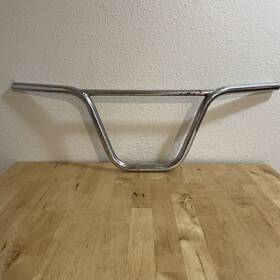 Mx-21lp Mongoose Vtg 80 S Mx Bmx Handlebars 20 Inch 24 26 Pro Class Californian Kos Chrome