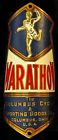 Motorbike Pre Marathon Built Headbadge. War. 30s-40s Nos Schwinn Dx Autocycle