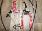 Mx1 912a Diatech Vintage Red Diacompe Bmx Bike Brake And Lever Without