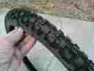 Mx200 Black Carlisle Old School Aggressor Bmx Tire 20 X 1 3 4 New Nos