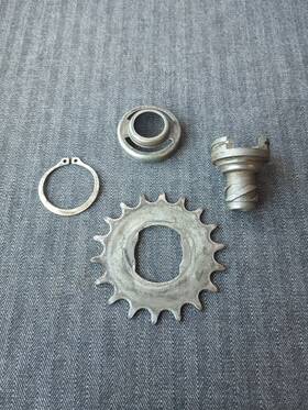 2-18t Nk - New Departure Unusual Postwar Quick Change Cog Driver Nk-new Production Prototype