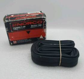 16-0330 Norco Vintage 1980s Bicycle Tube Schraeder 27 Inch X 1 1/8 1/4 New Old Stock