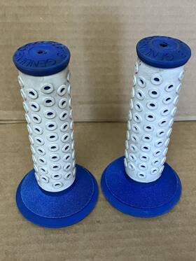 Gt04297 Oakley B-1b Original Not Reissued Vintage Bmx Grips Blue
